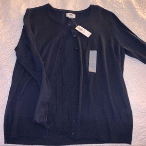 NWT navy blue cardigan